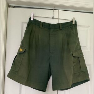 Camel Cigarettes Army Green Cargo Shorts